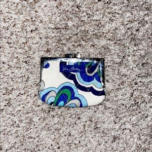 vera bradley mini clutch coin purse